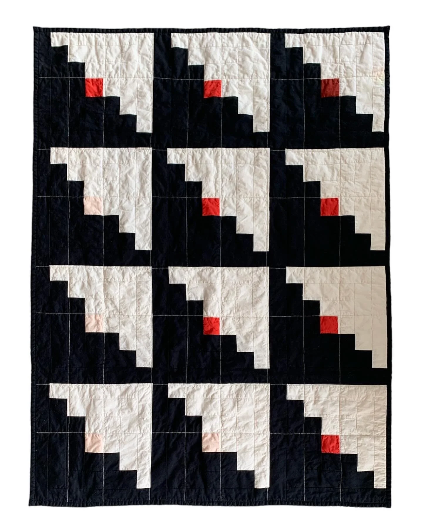 Fairly Traditional: a throw quilt