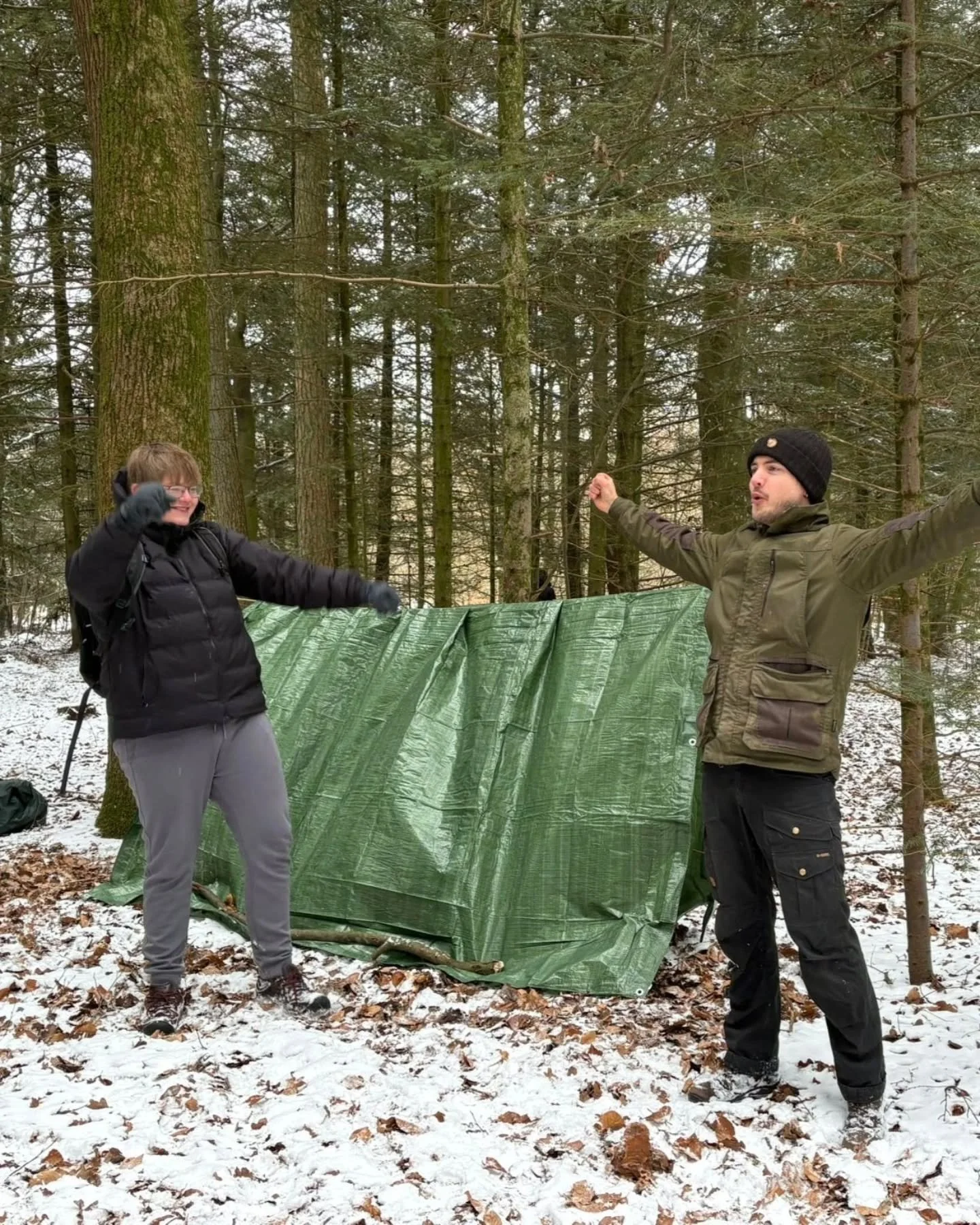 I sne og slud skal Outdoor ud ❄️🪵🌲 

#l&oslash;gumklosterh&oslash;jskole #h&oslash;jskoleliv #h&oslash;jskole #h&oslash;jskolerne #sabbat&aring;r