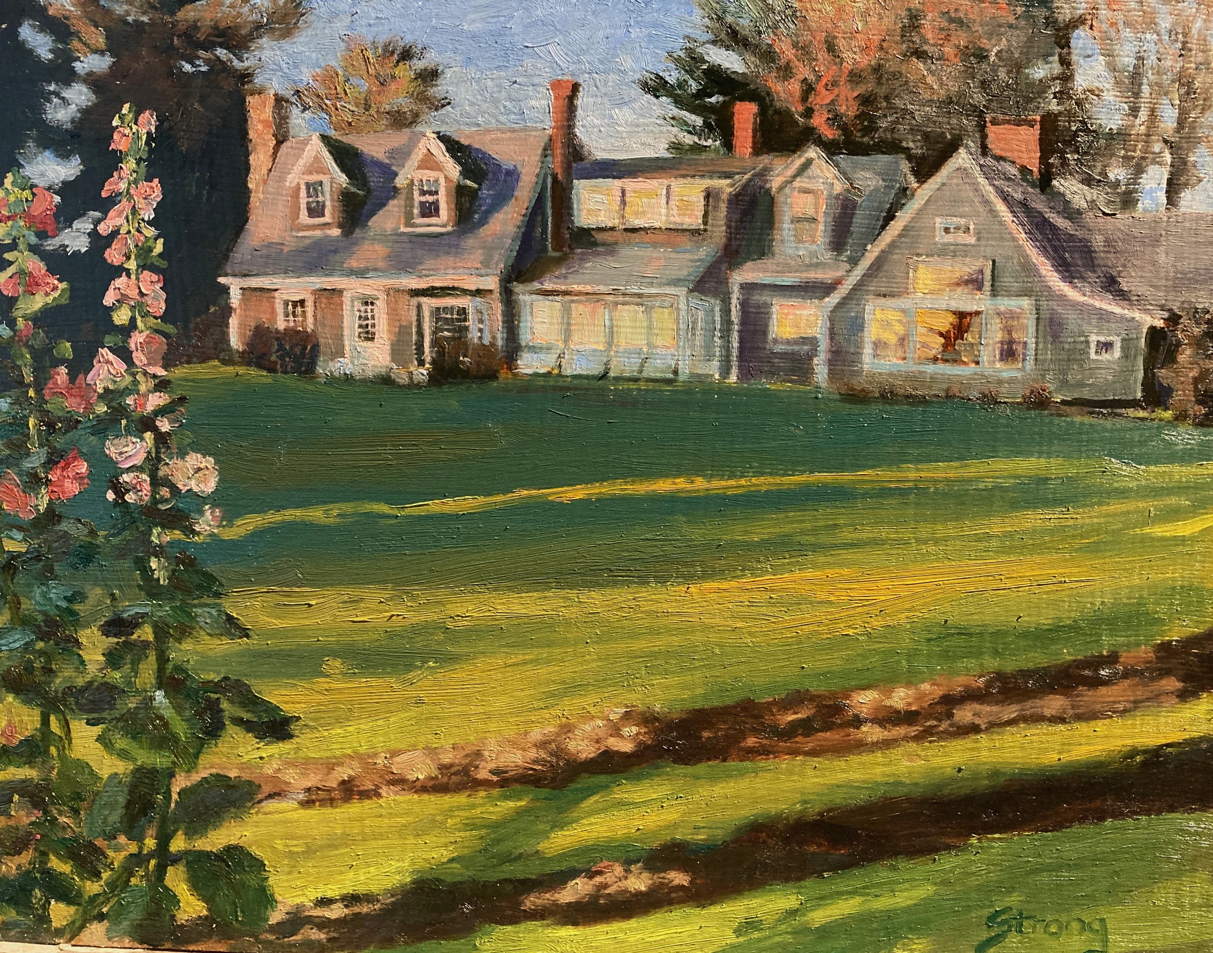 "Friendship Home", 11" x 14", oil on panel