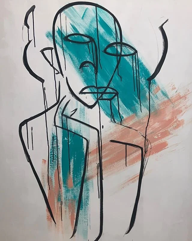 Untitled live painting ✨New concept✨
Focusing of emotion through minimalist abstraction. 
#painting #livepainting #blackhistorymonth #torontoart #torontoartist #corporateevents #minimalism #minimalist #minimalistart #igart #ukart #usart #newyorkart #