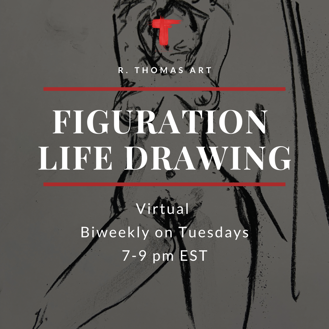 Figuration: Life Drawing Sessions (Virtual) 