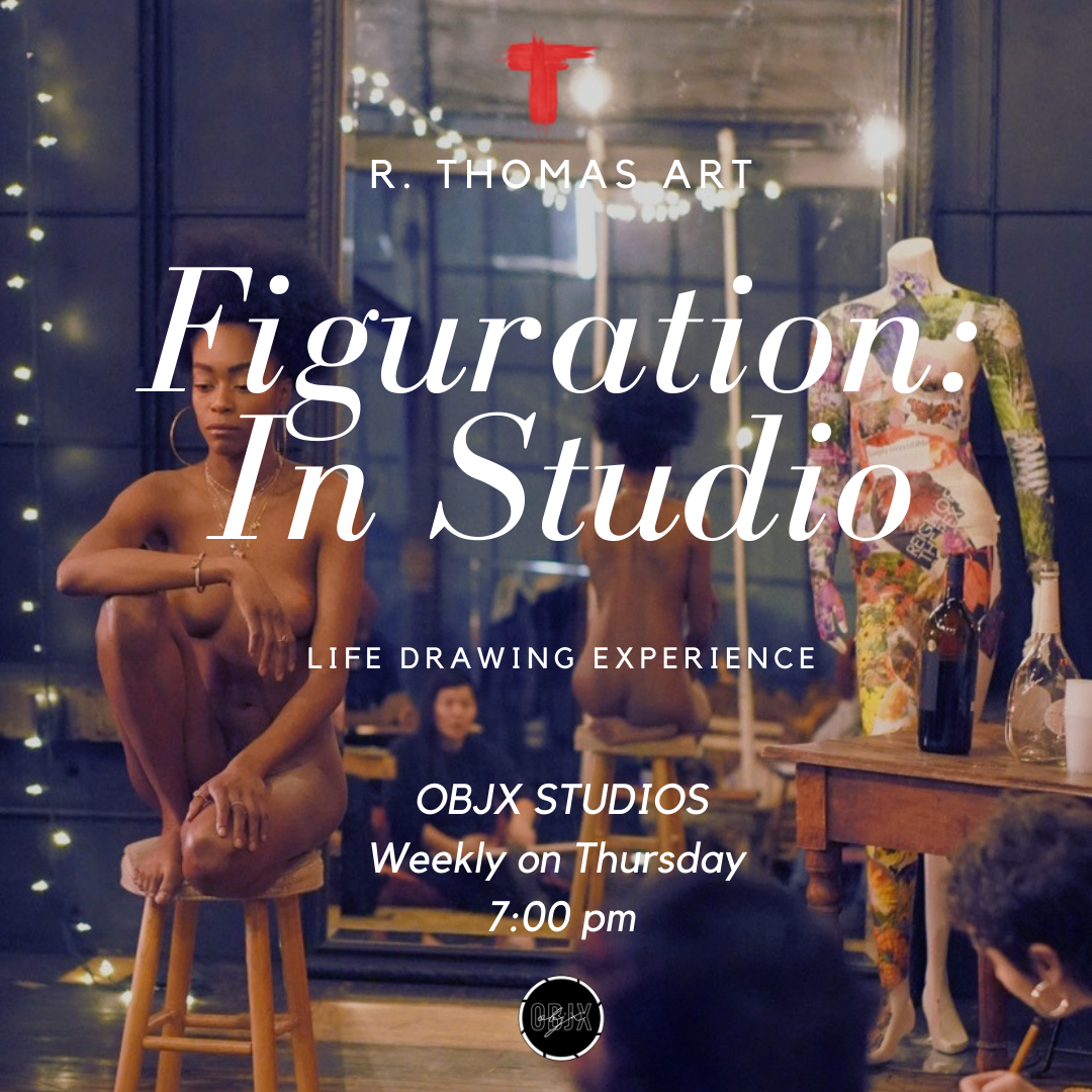 Figuration: In Studio at OBJX Life Drawing Experience  (Copy)