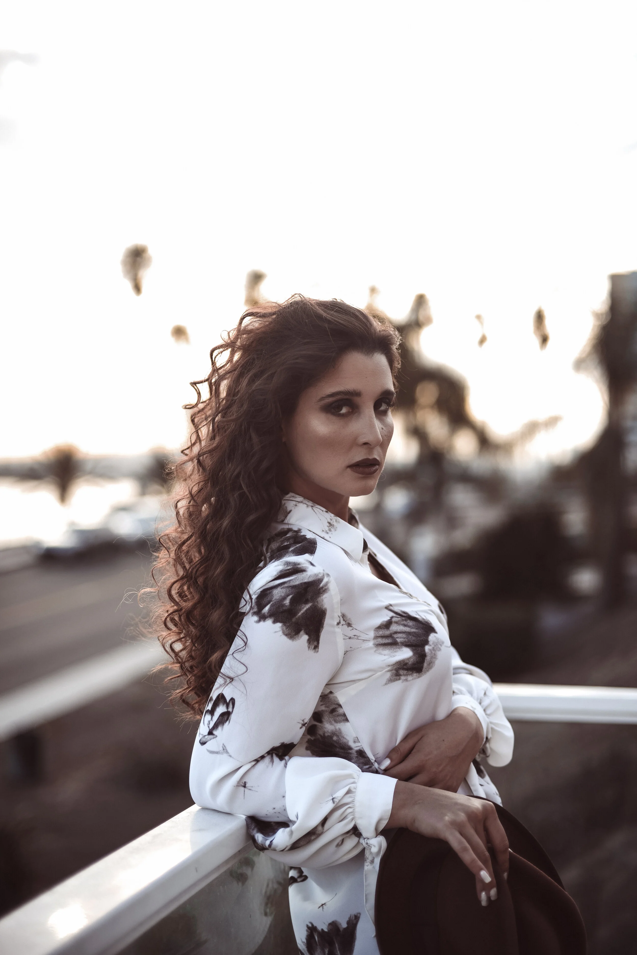 long curly extensions with handtied wefts