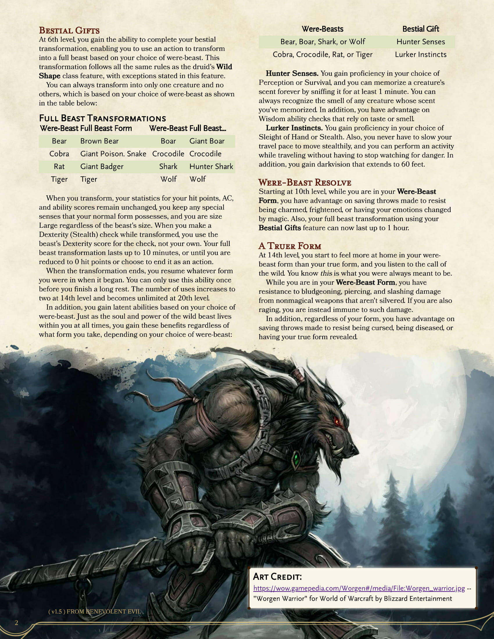 Werebeast Subclasses Release 1_5-2.jpg