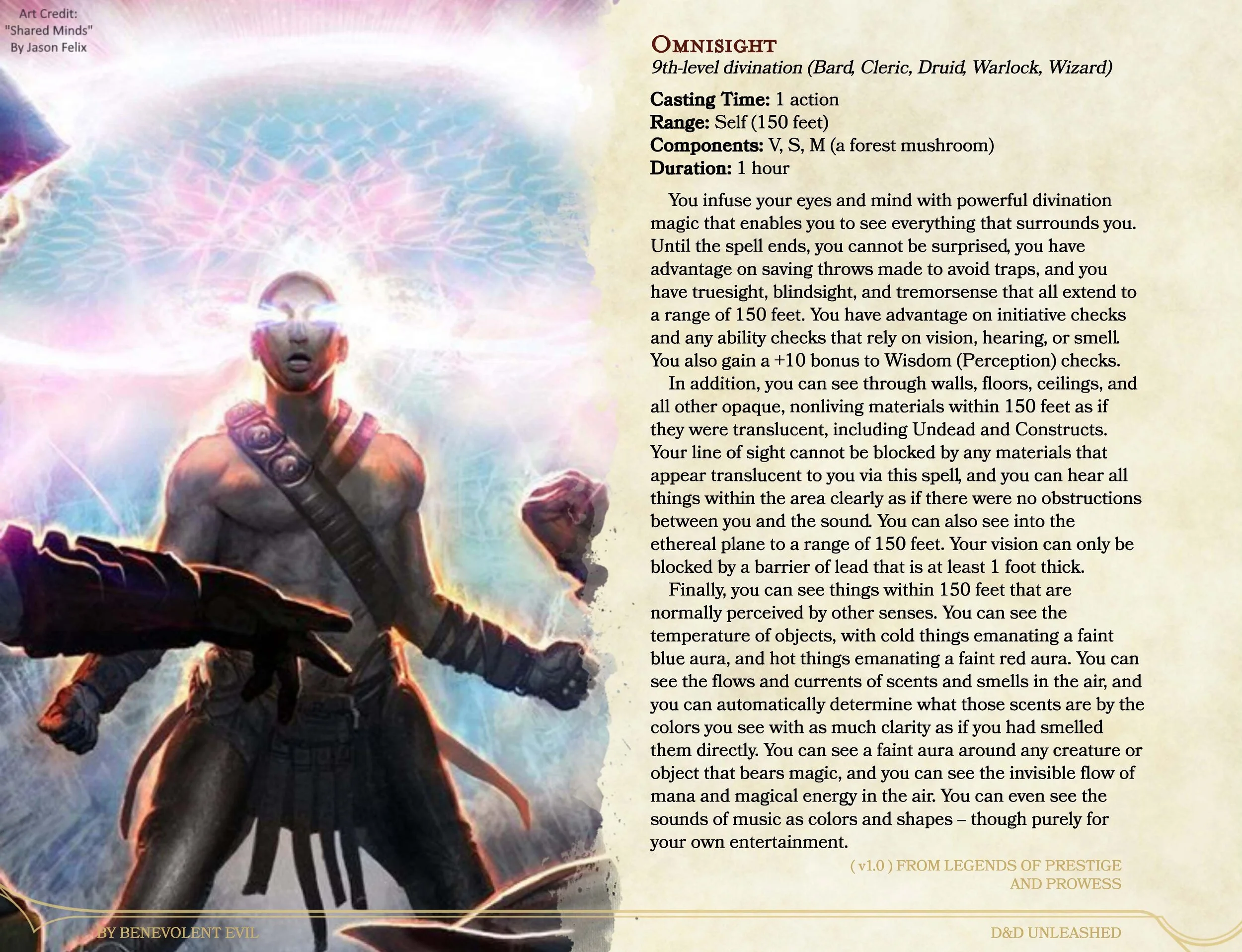Dnd 5E Boon Of Spell , Book of infinite spells – DXCF