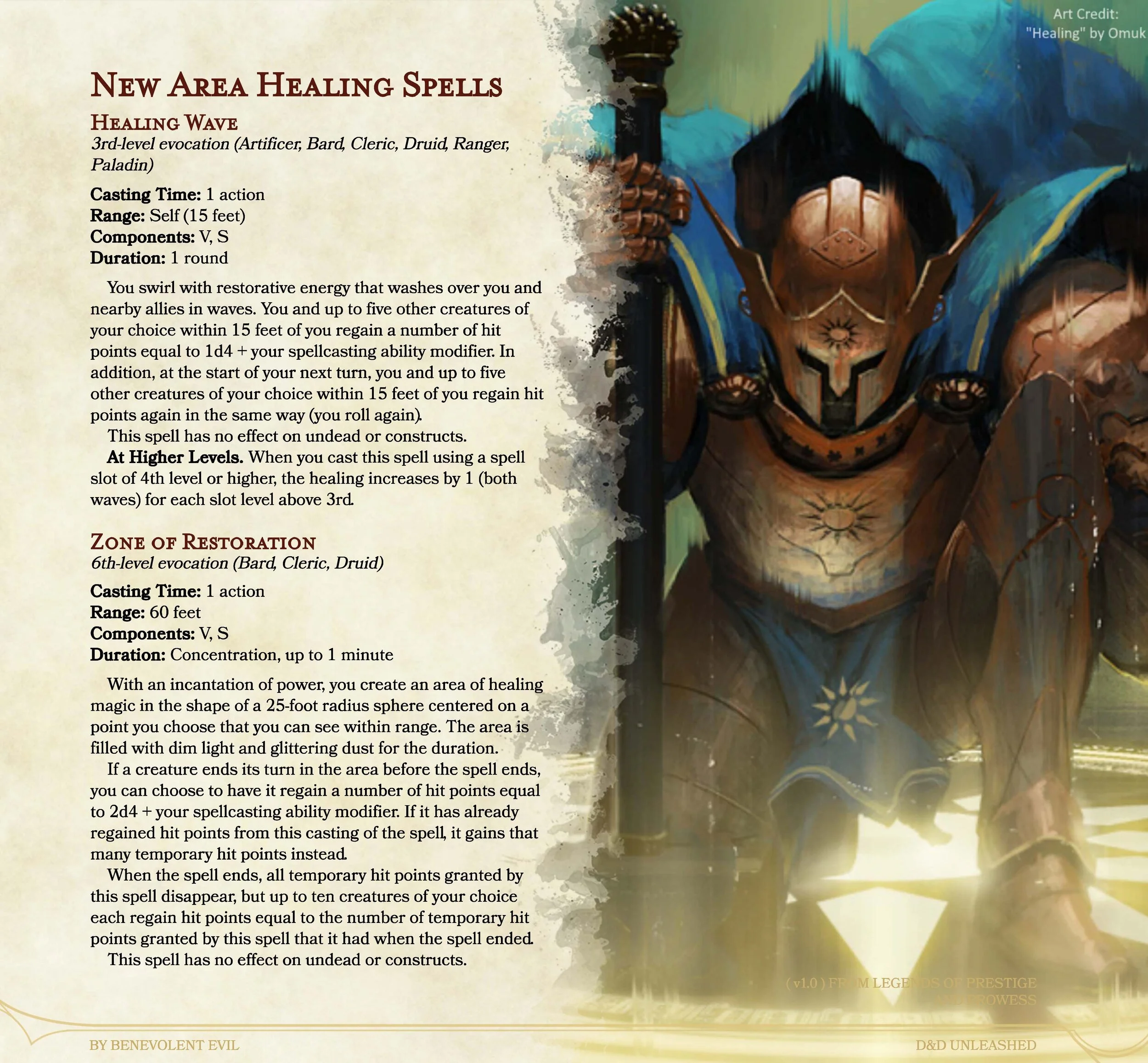 New Spells Area Healing Magic DND Unleashed A Homebrew Expansion new-spells-area-healing-magic-dnd-unleashed-a-homebrew-expansion