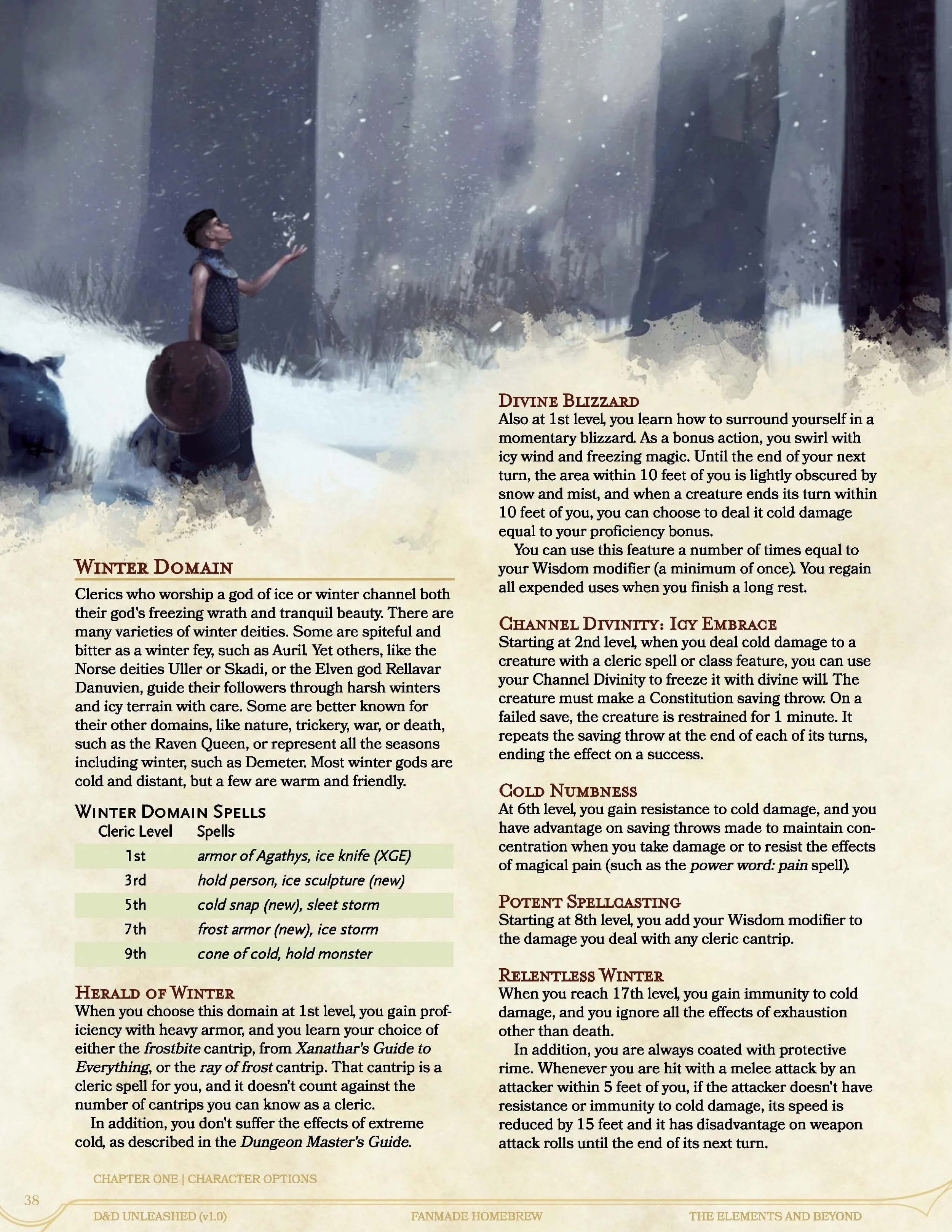 Frosty Encounters in the Arctic — DND Unleashed A Homebrew Expansion