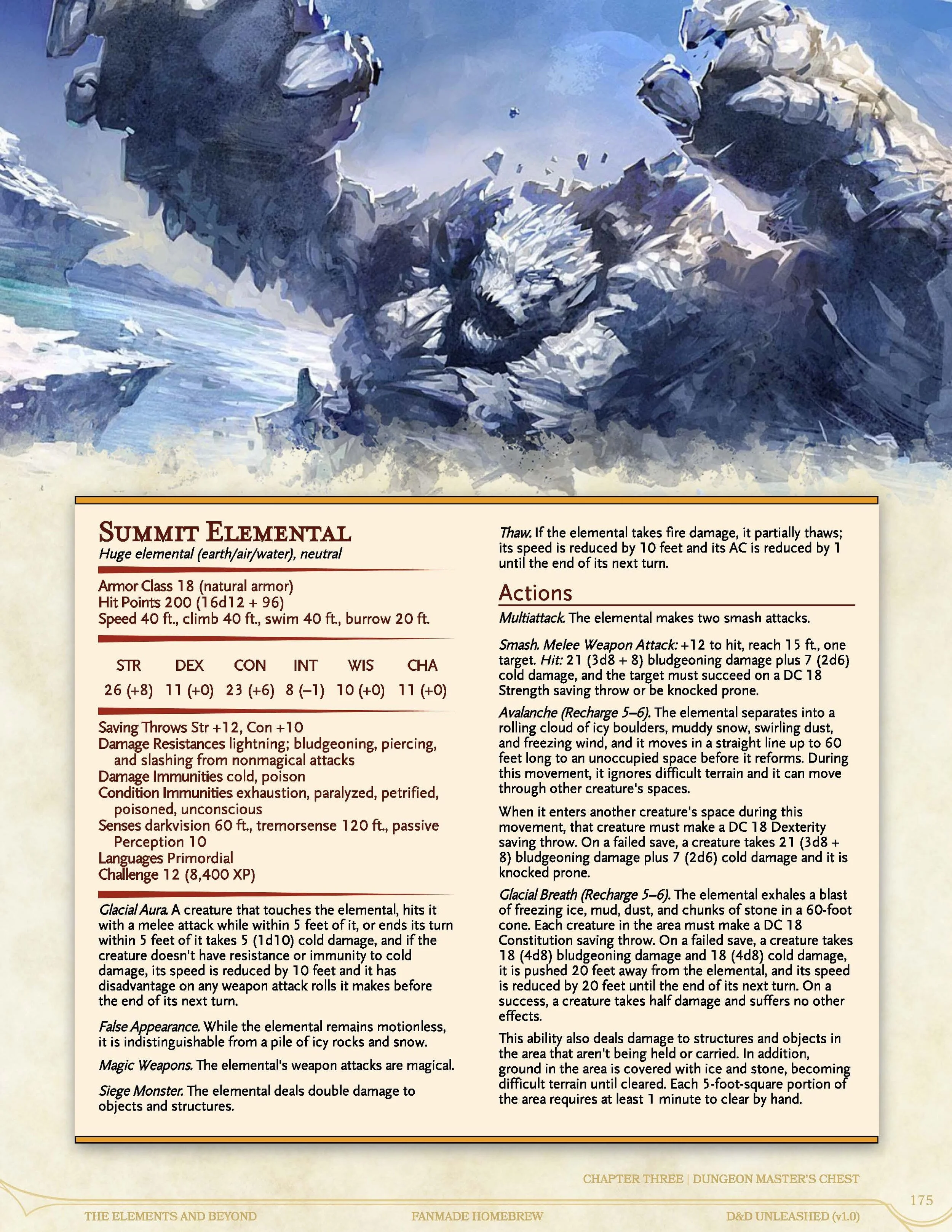 Frosty Encounters in the Arctic — DND Unleashed A Homebrew Expansion