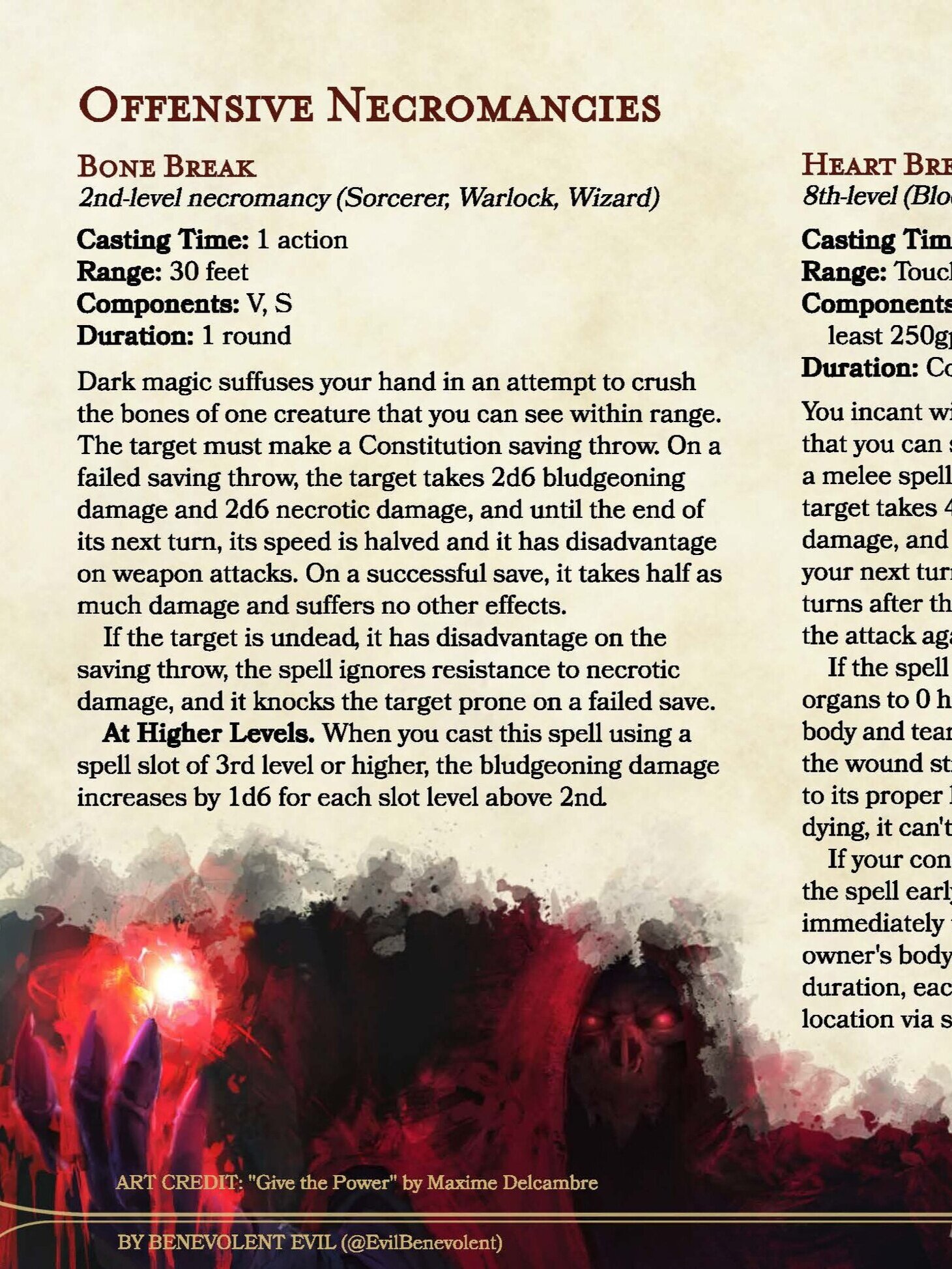 New Spells: Bad Luck Curses — DND Unleashed: A Homebrew Expansion