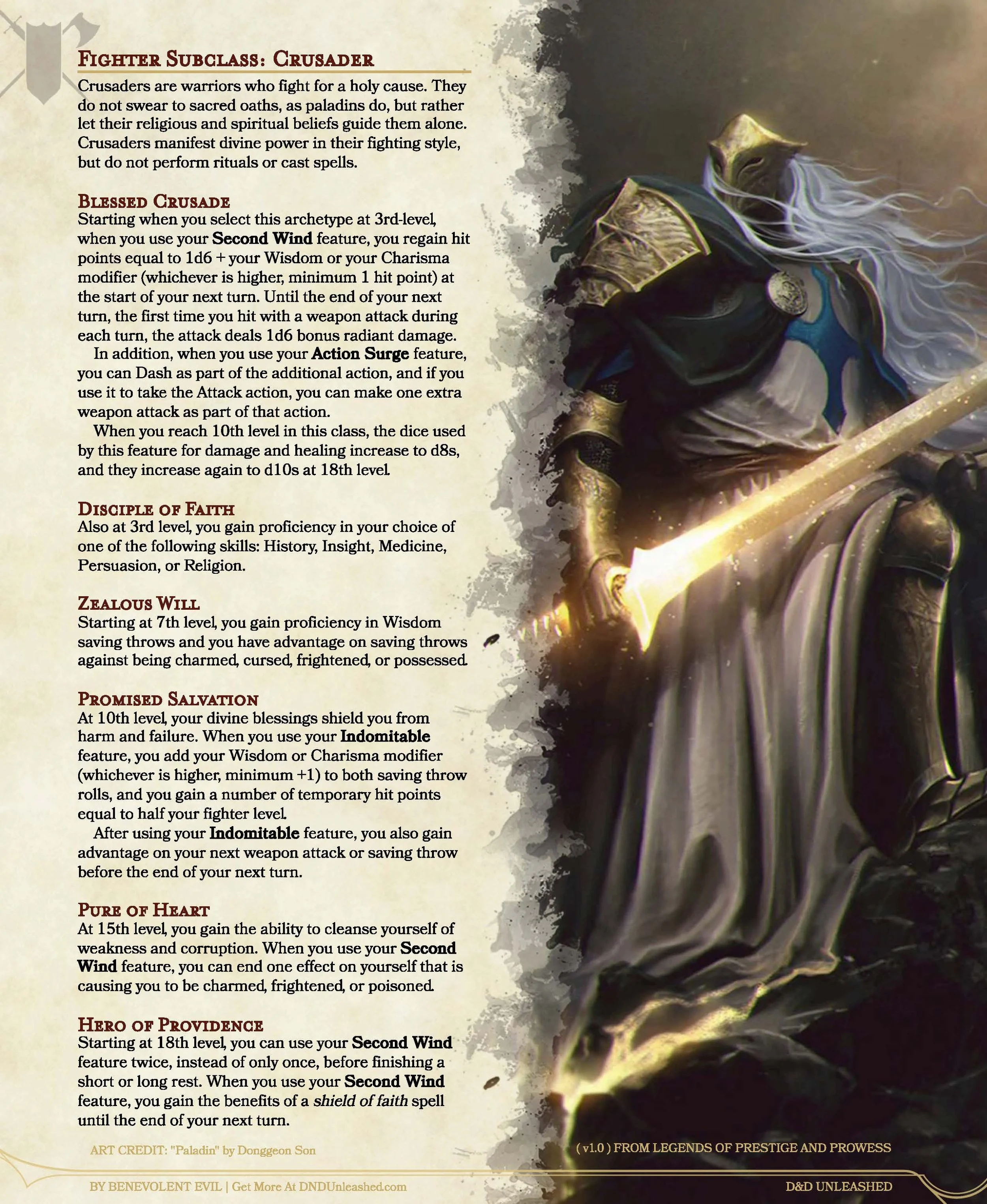 The Crusader (Fighter)