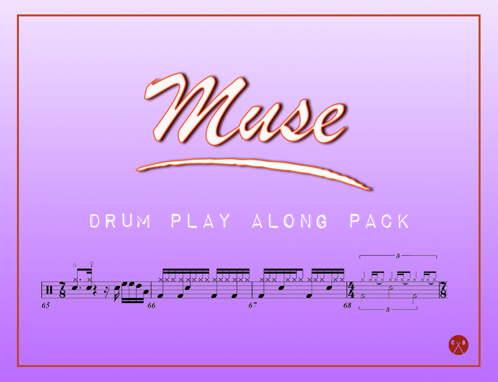 Muse - Drum Play Along Pack