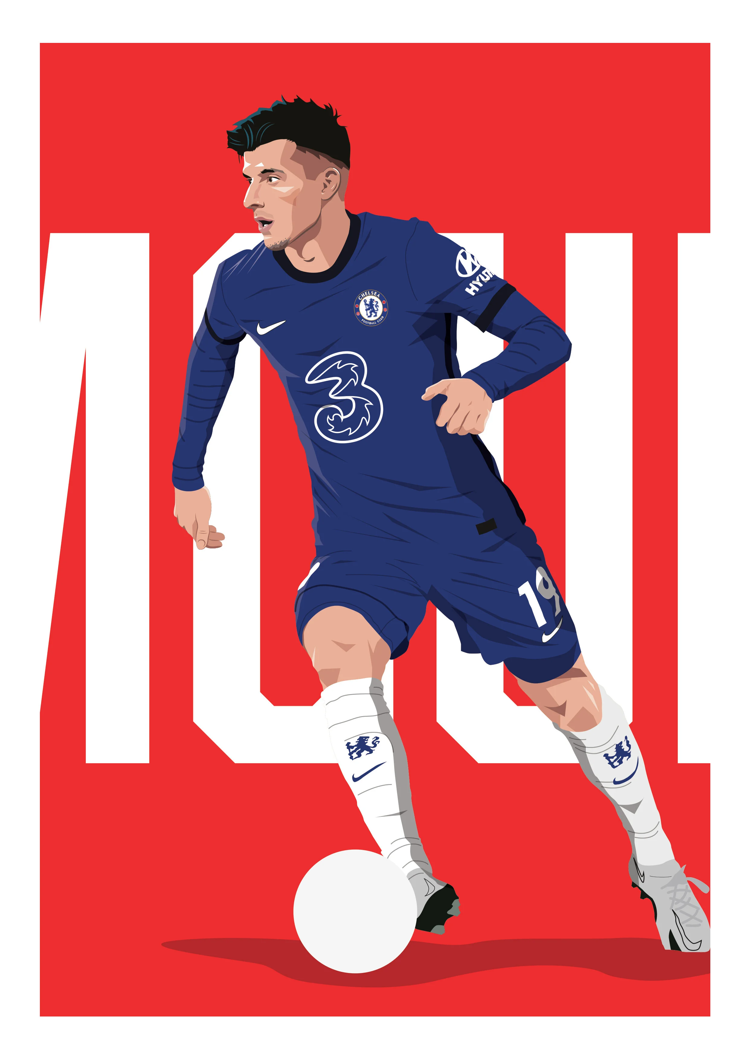 Mason Mount Chelsea Poster
