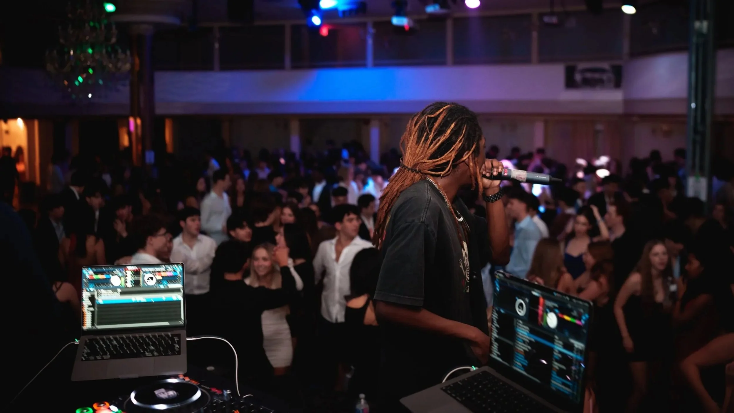 FTP Performing infront of a large festival crowd. (Copy)