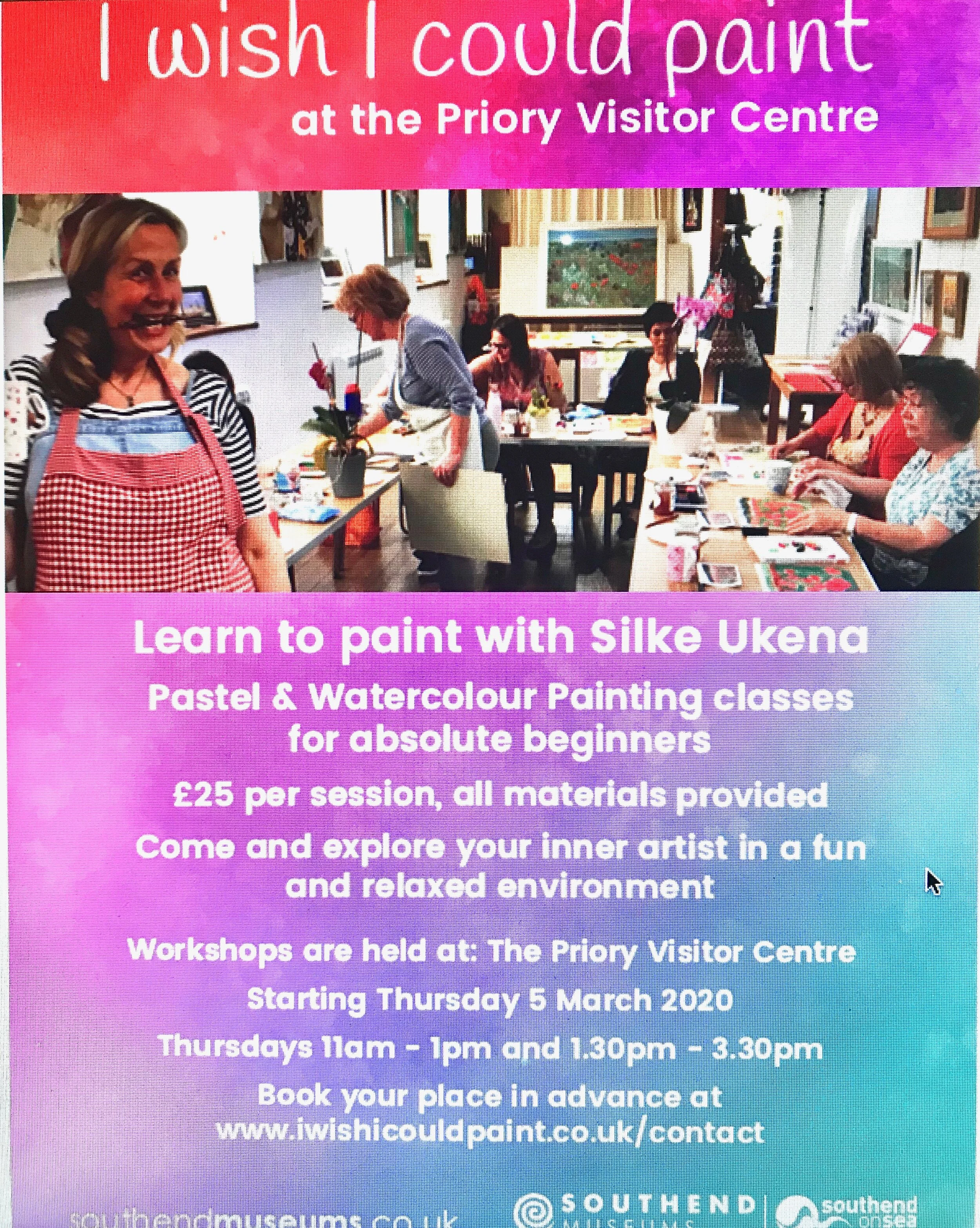 New Work-shops at the Priory Visitors Centre