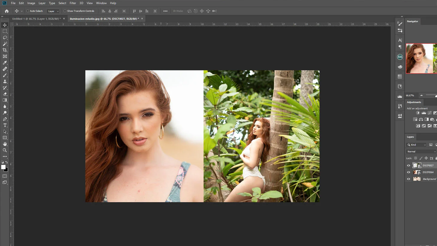 Retoque en Fotografía de Moda en Exterior