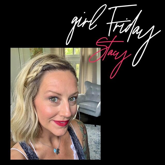 It&rsquo;s been awhile since I introduced myself⭐️ I&rsquo;m Stacy, owner of girl Friday💥💥 Which means I get to do ALL the things us business owners do... change lightbulbs, clean on Sundays, keep plants alive, spend lots of hours thinking about ho