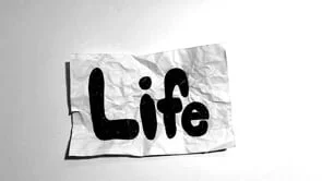 Parallels between Words, Life, and Time