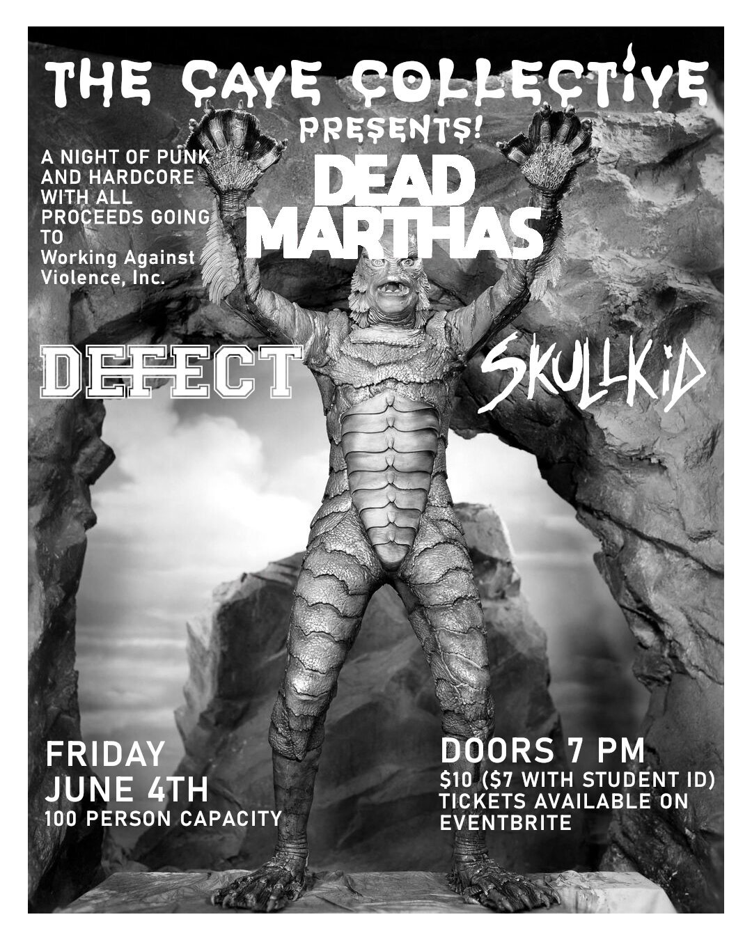 Benefit Show at the Cave Collective