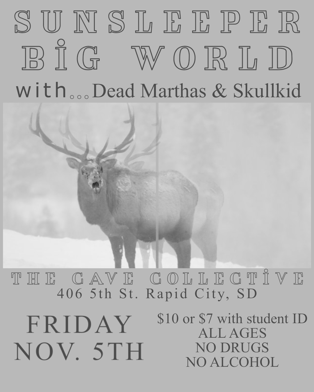 SunSleeper and Big World @ The Cave Collective