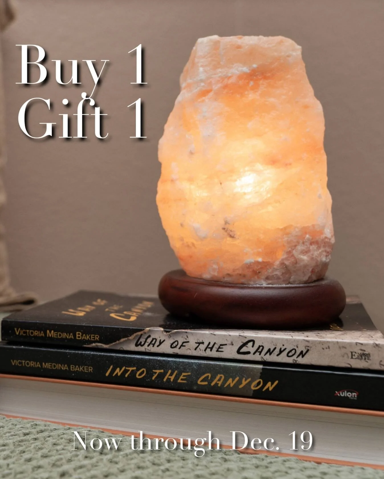 Buy one book on my website and get the second free through December 19. Many readers are gifting the extra copy to a friend, a sister, or someone who&rsquo;d enjoy a book this Christmas.

Both copies are signed, and a bookmark is included. Shop and c