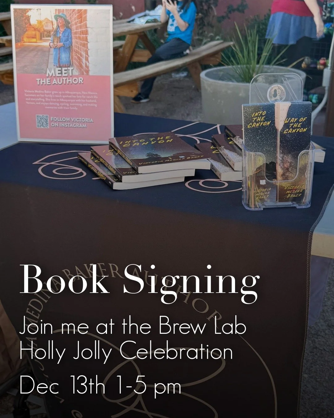 I'm excited to share that I'll be at the Brew Lab Holly Jolly Christmas Celebration this Saturday! 

I hope you can swing by to grab a signed copy of the Kammer Family series and maybe get a second to gift this holiday season. (My Buy 1 Gift 1 specia