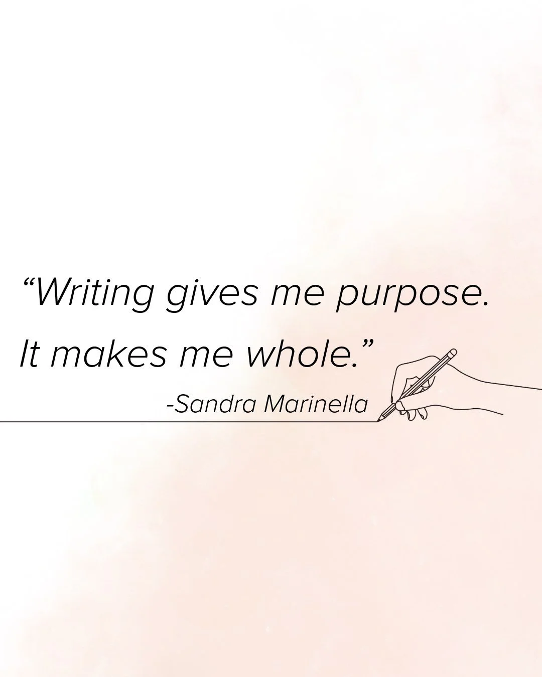 I totally connect with this quote. Writing takes me to places I have never been before, and it truly does complete me. 

#VictoriaBakerAuthor #WritingInspiration #NMAuthor