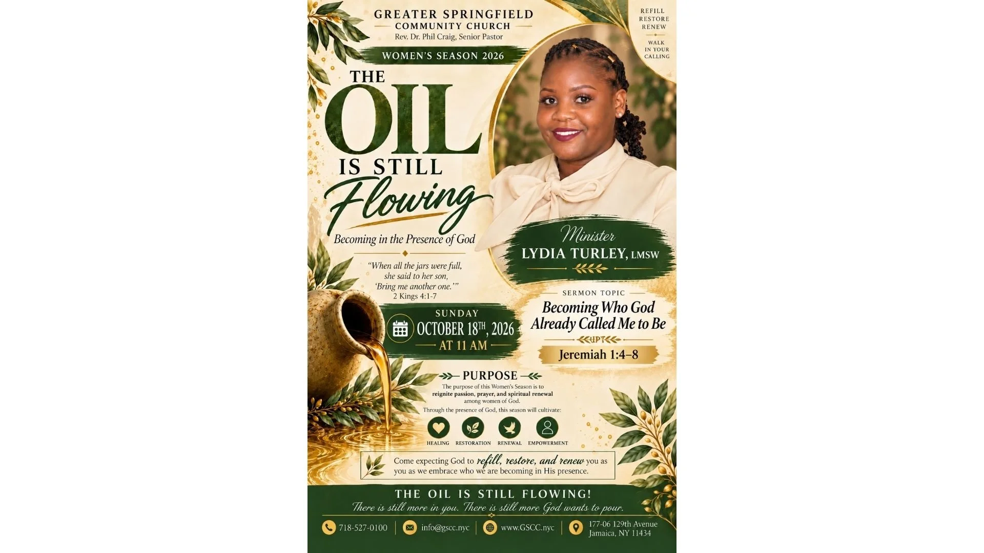 10.18.26 Women's Season - The Oil is Still Flowing