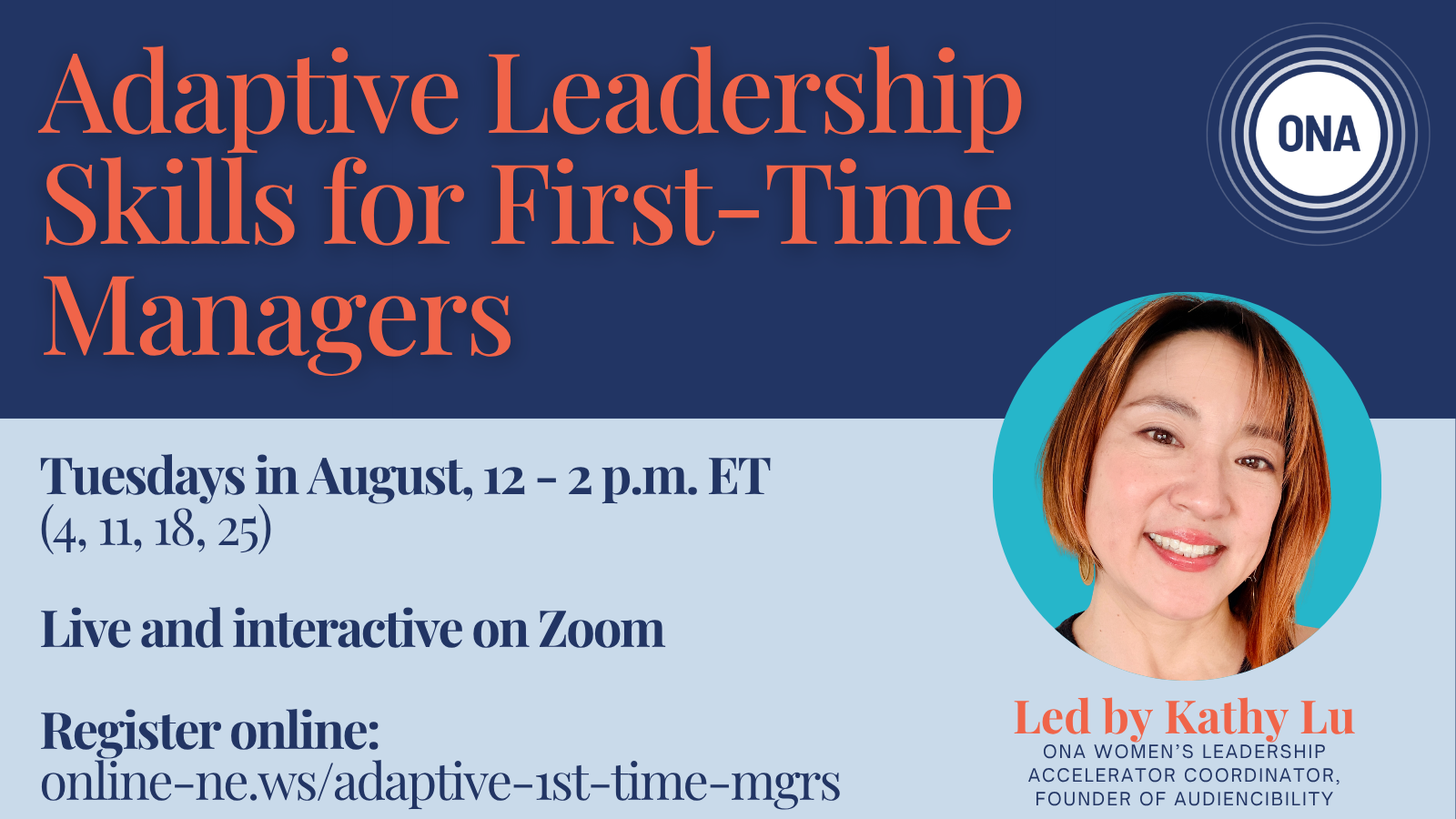 I'm fulfilling a dream: Designing a course for first-time managers!