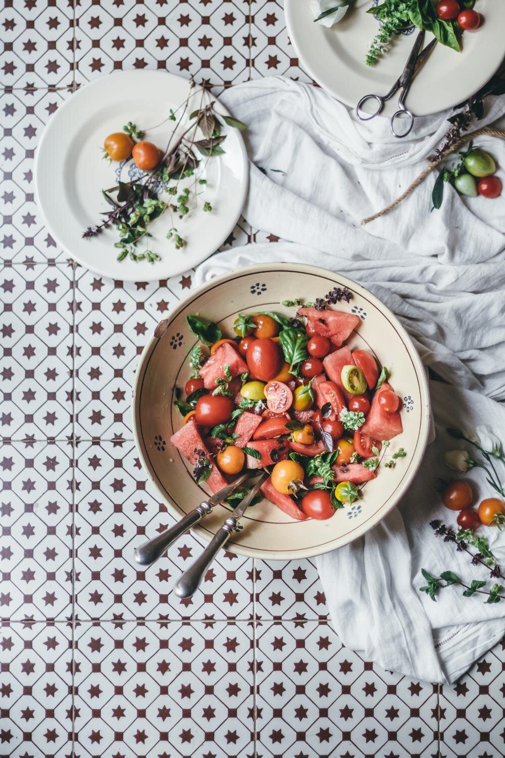 Summer in Puglia and a watermelon tomato and herbs salad 54.jpg