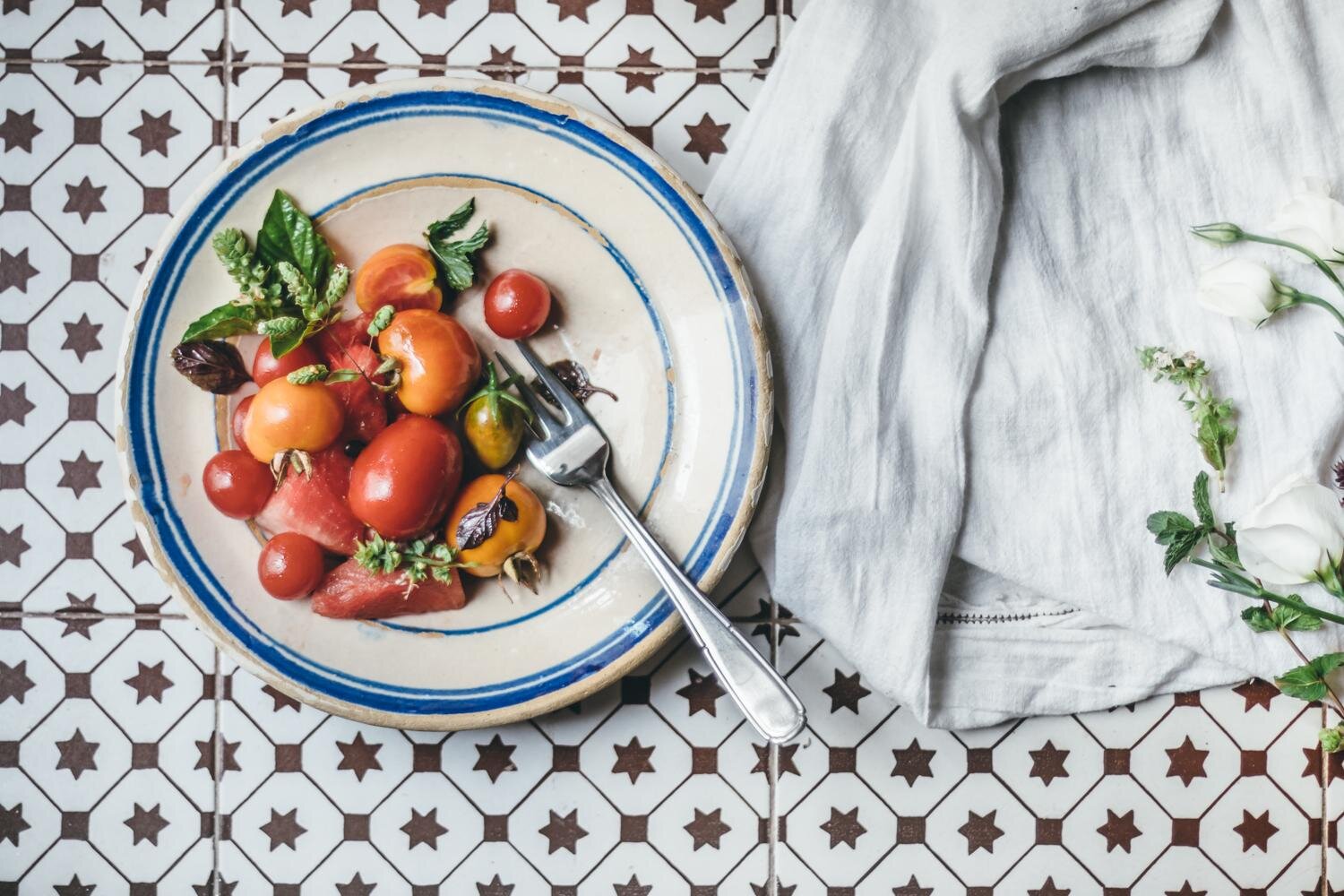 Summer in Puglia and a watermelon tomato and herbs salad 68.jpg