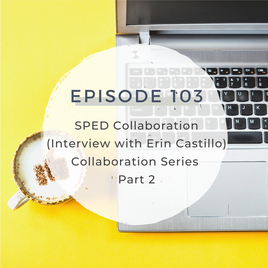 SPED Collaboration (Interview with Erin Castillo): Collaboration Series Part 2 [S4 E103] 