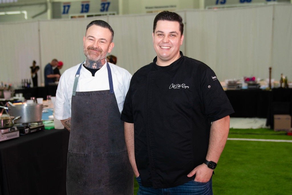 Honorary Chef Chairs Justin Box and Luke Rogers