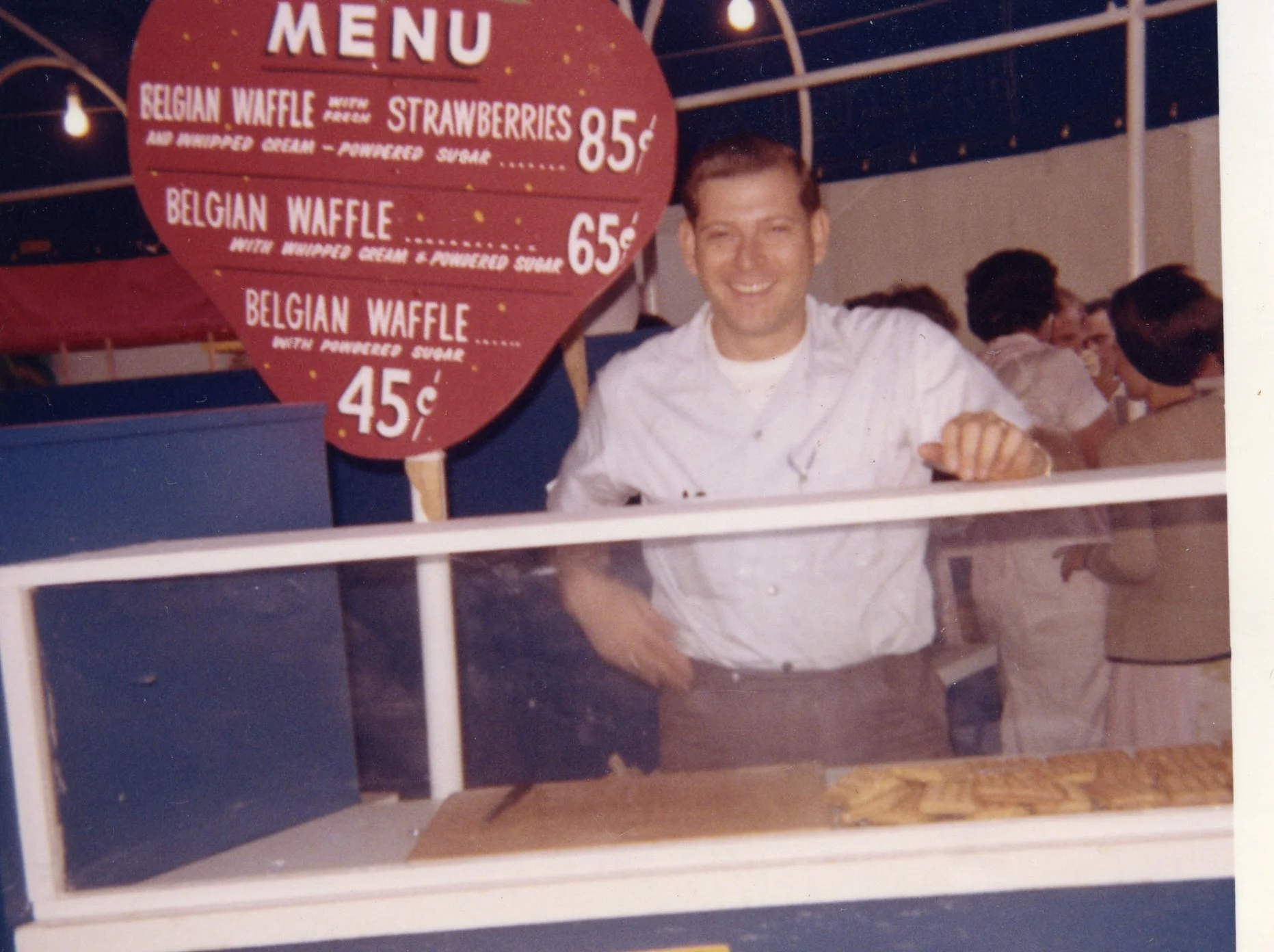 Norman Zable brought Belgian Waffles to the State Fair of Texas in 1964