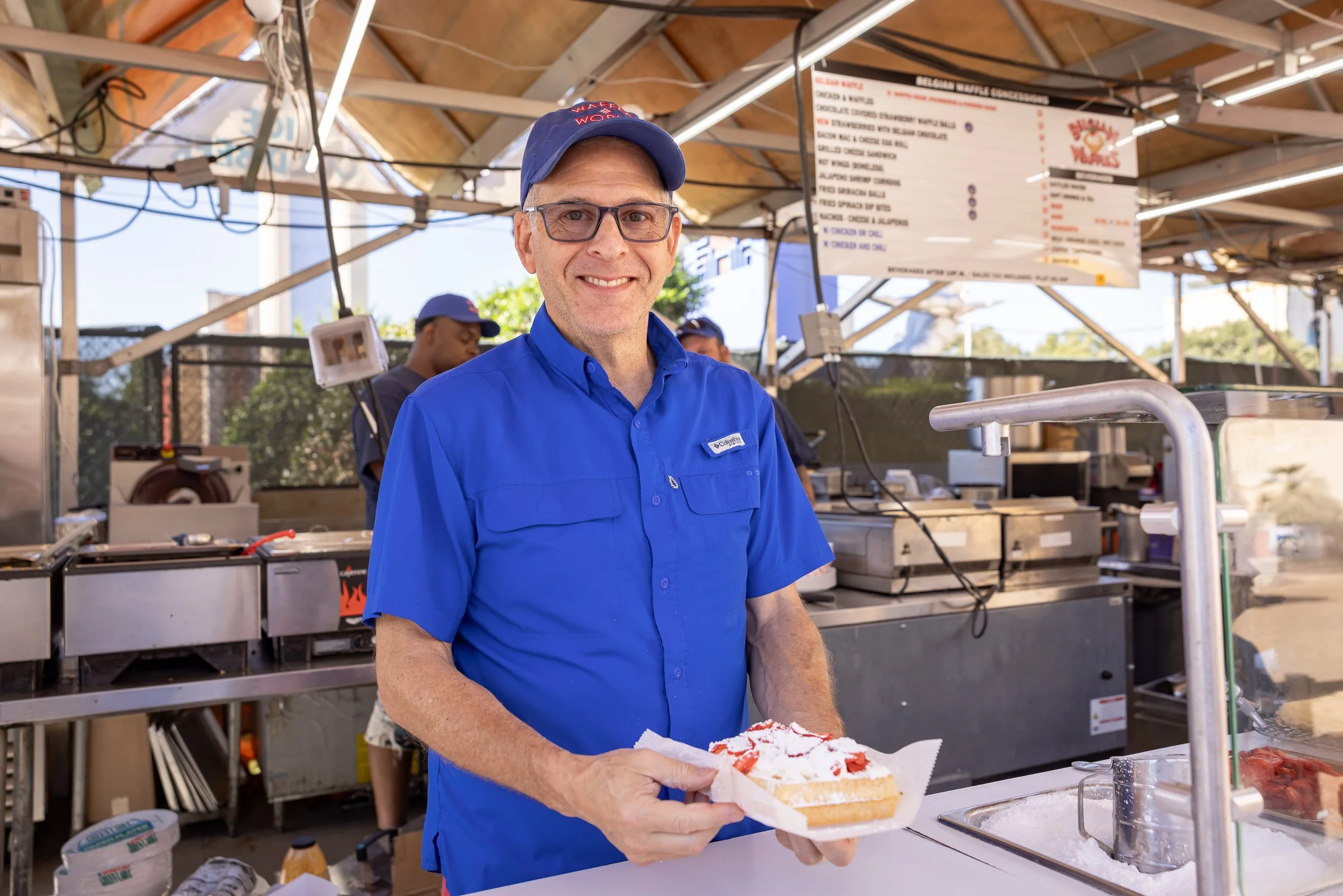 Mark Zable is the second generation to own and operate Zable's Concessions (Credit Thomas Garza)