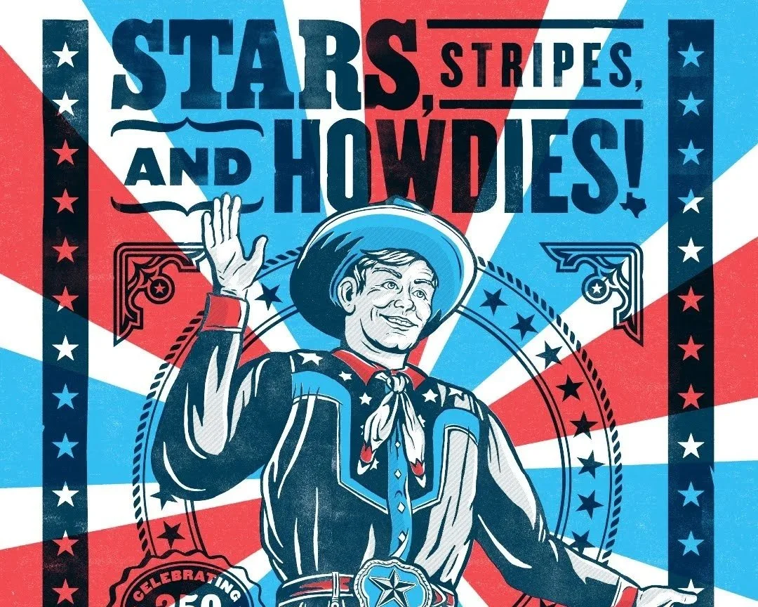 State Fair of Texas Unveils 2026 Commemorative Theme Art, “Stars, Stripes, and Howdies” 