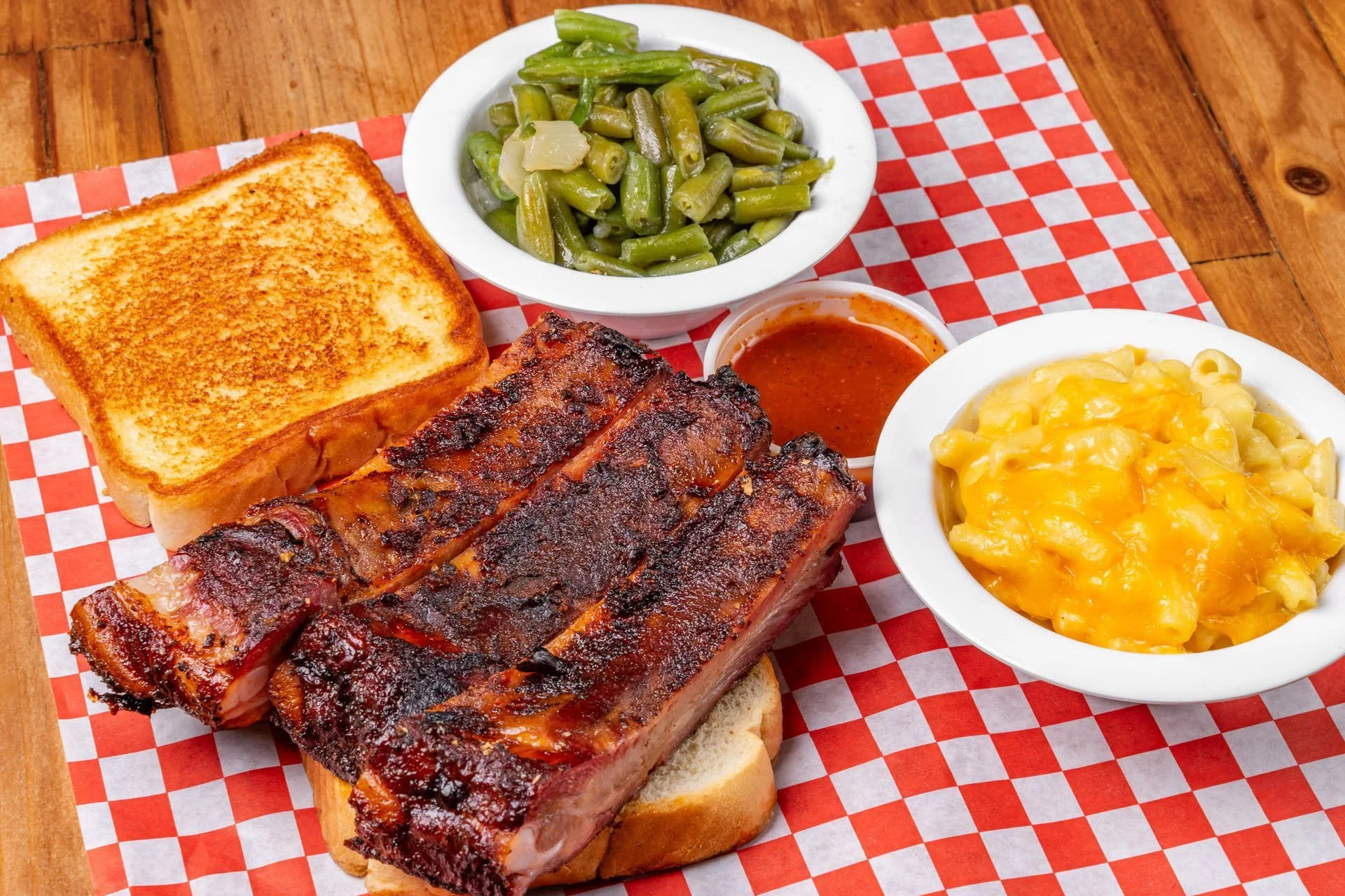 *Smokey John's BBQ_rib sandwich plate.jpeg
