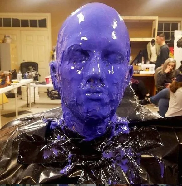 Making a silicone live cast