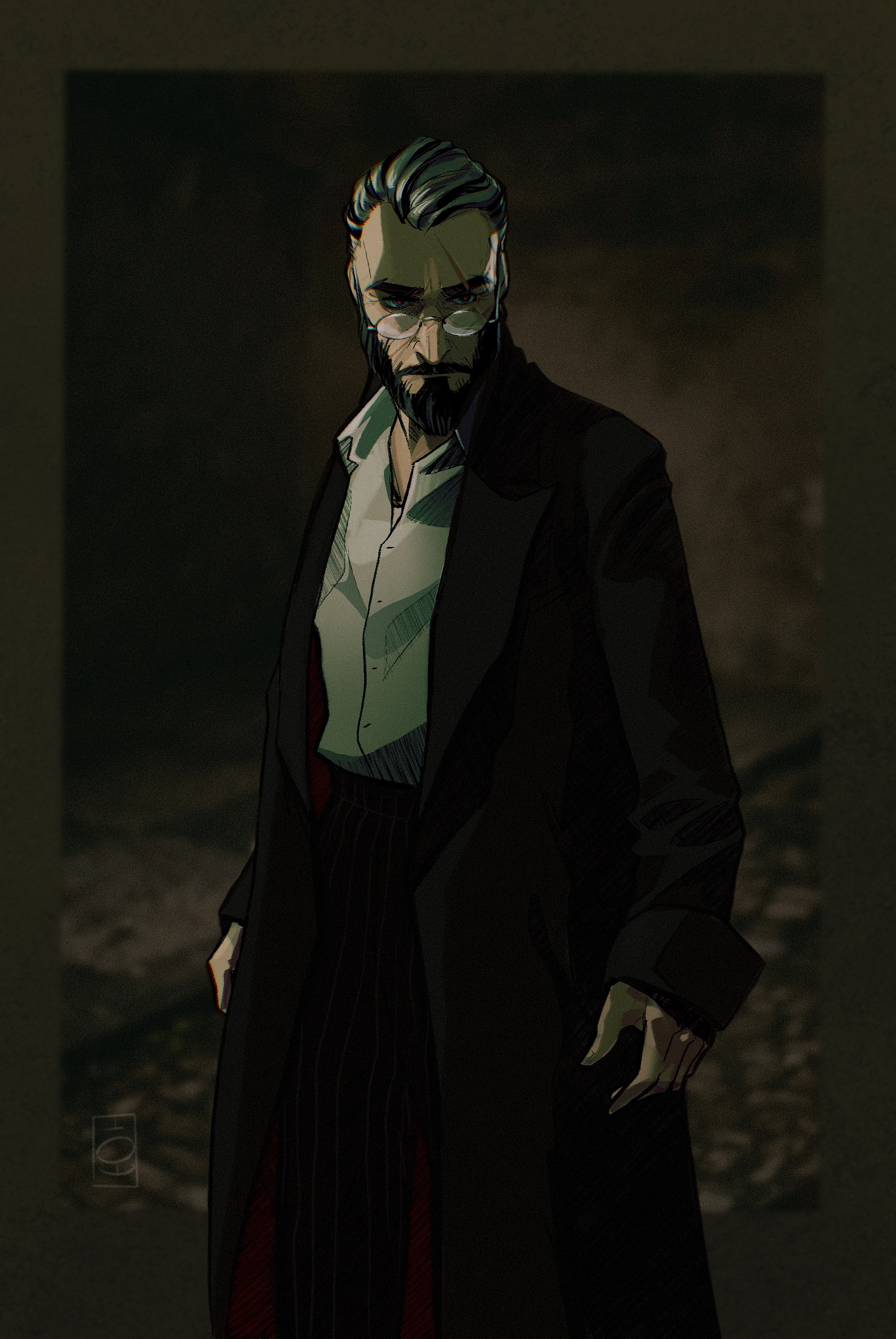 Kane Stalks the Street