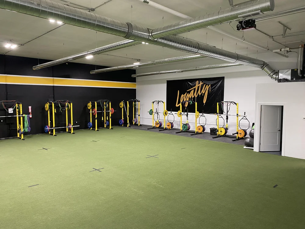 The Loyalty Training floor in Gretna