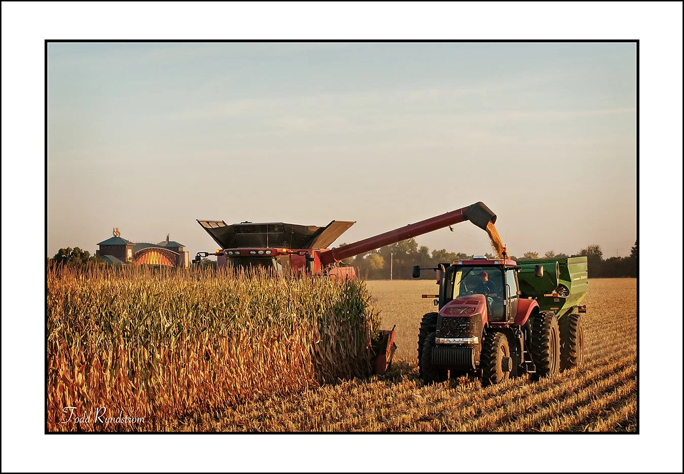 Harvesting Near the Archway = [0068]
