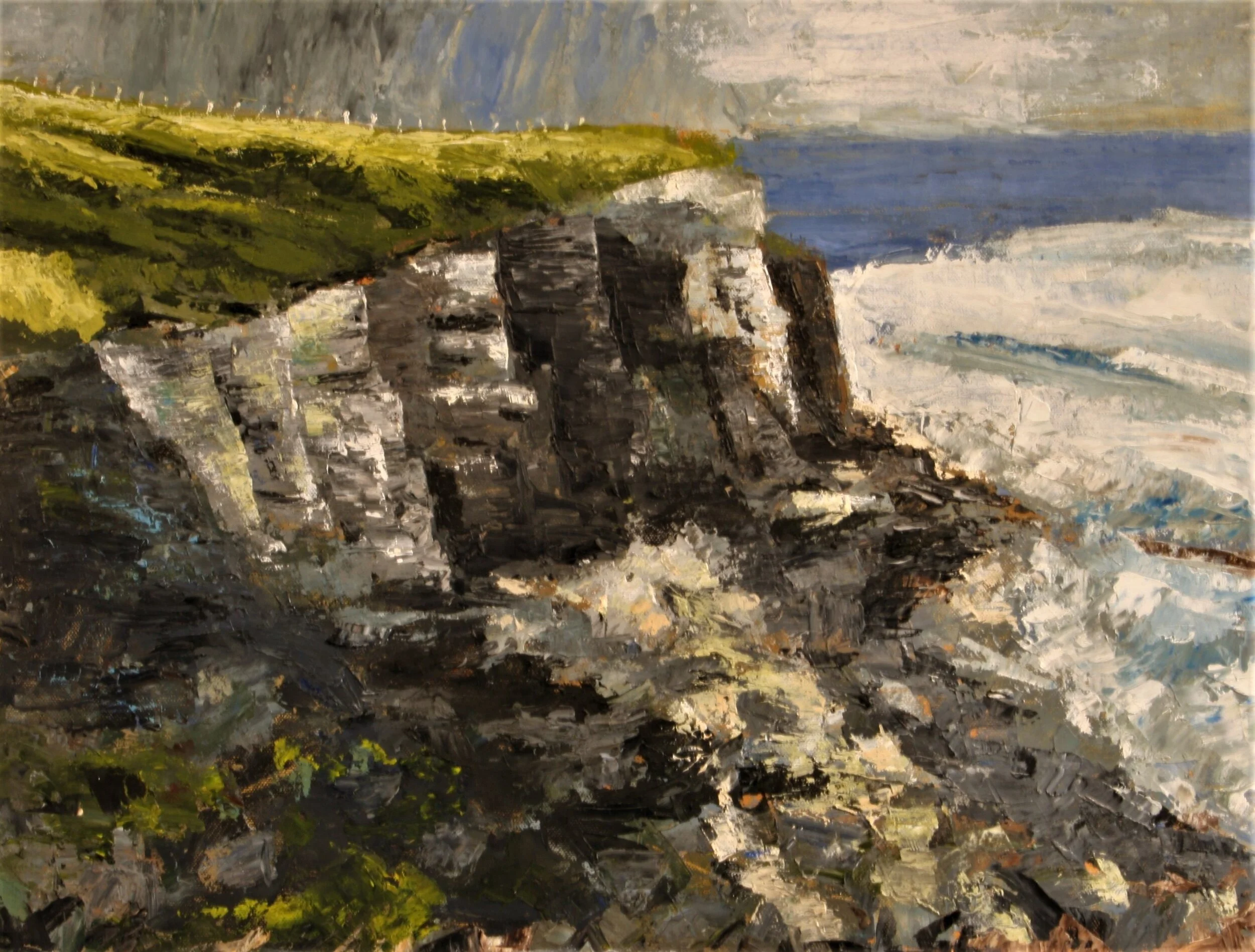 Cliffside I- Study after Donald Teskey
