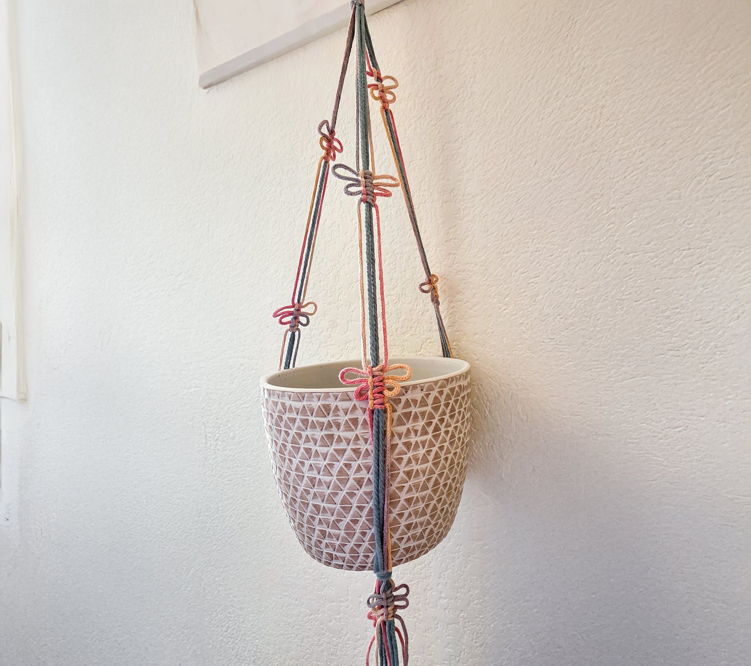 4/16 Macrame Class - Butterfly Hanging Pot