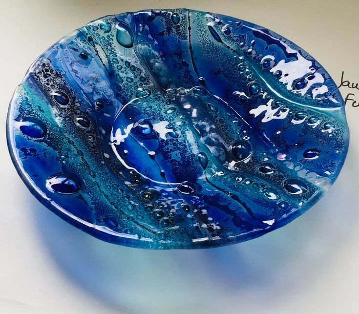 4/14 Glass Fusion - Lake Life Water Bowl Edition