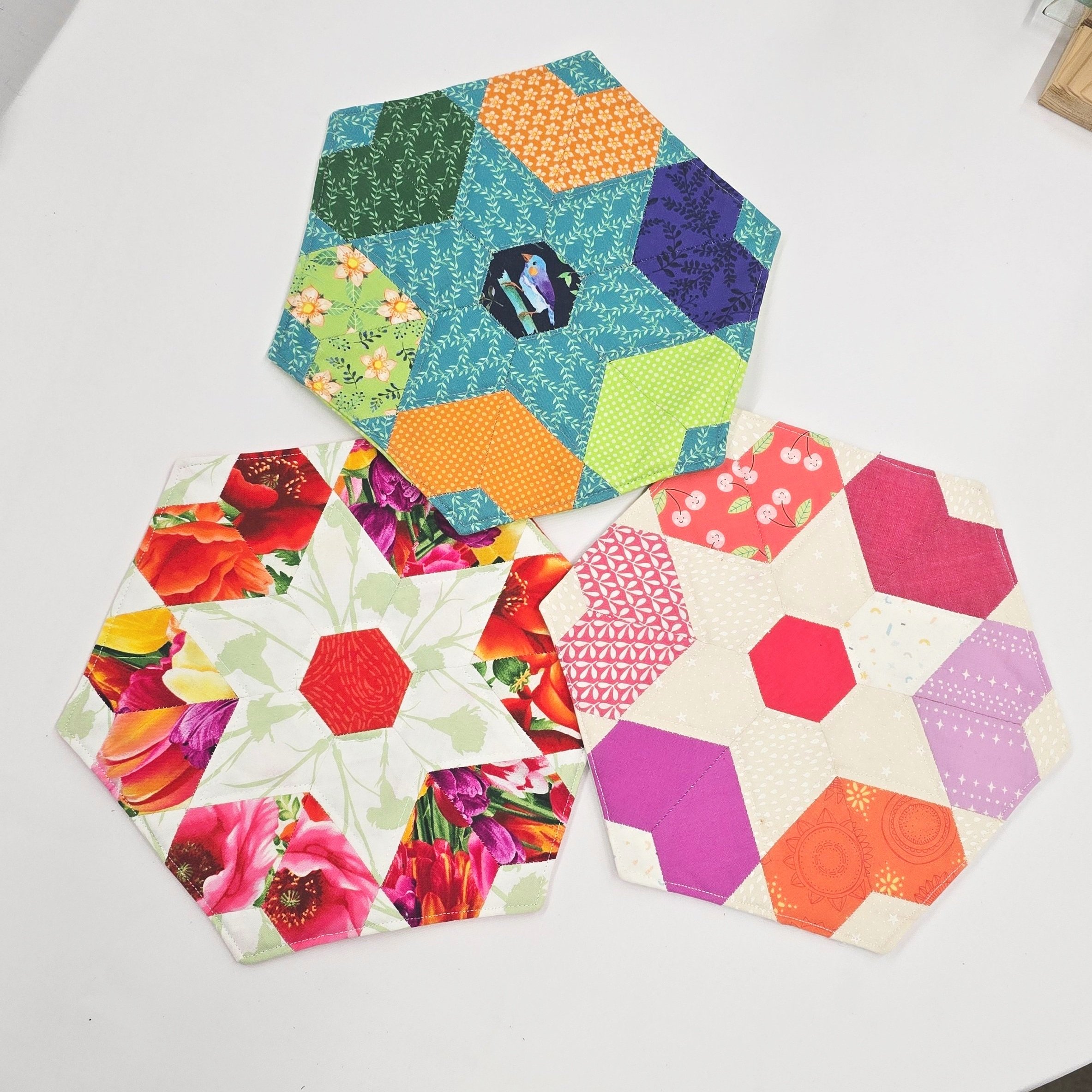 1/6 Valentine Heart Mat Quilting Class