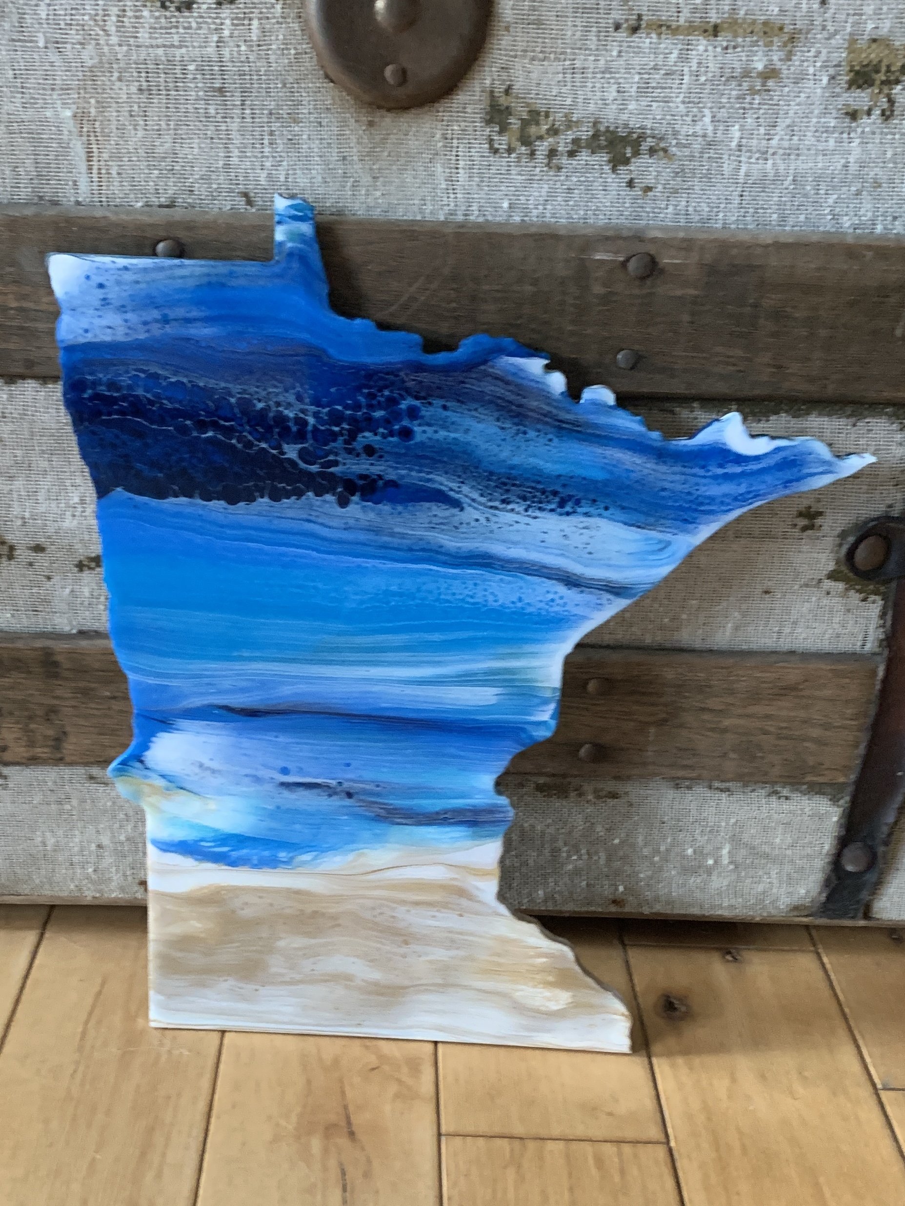 6/15 Fluid Art Tray Class (MN Shape)