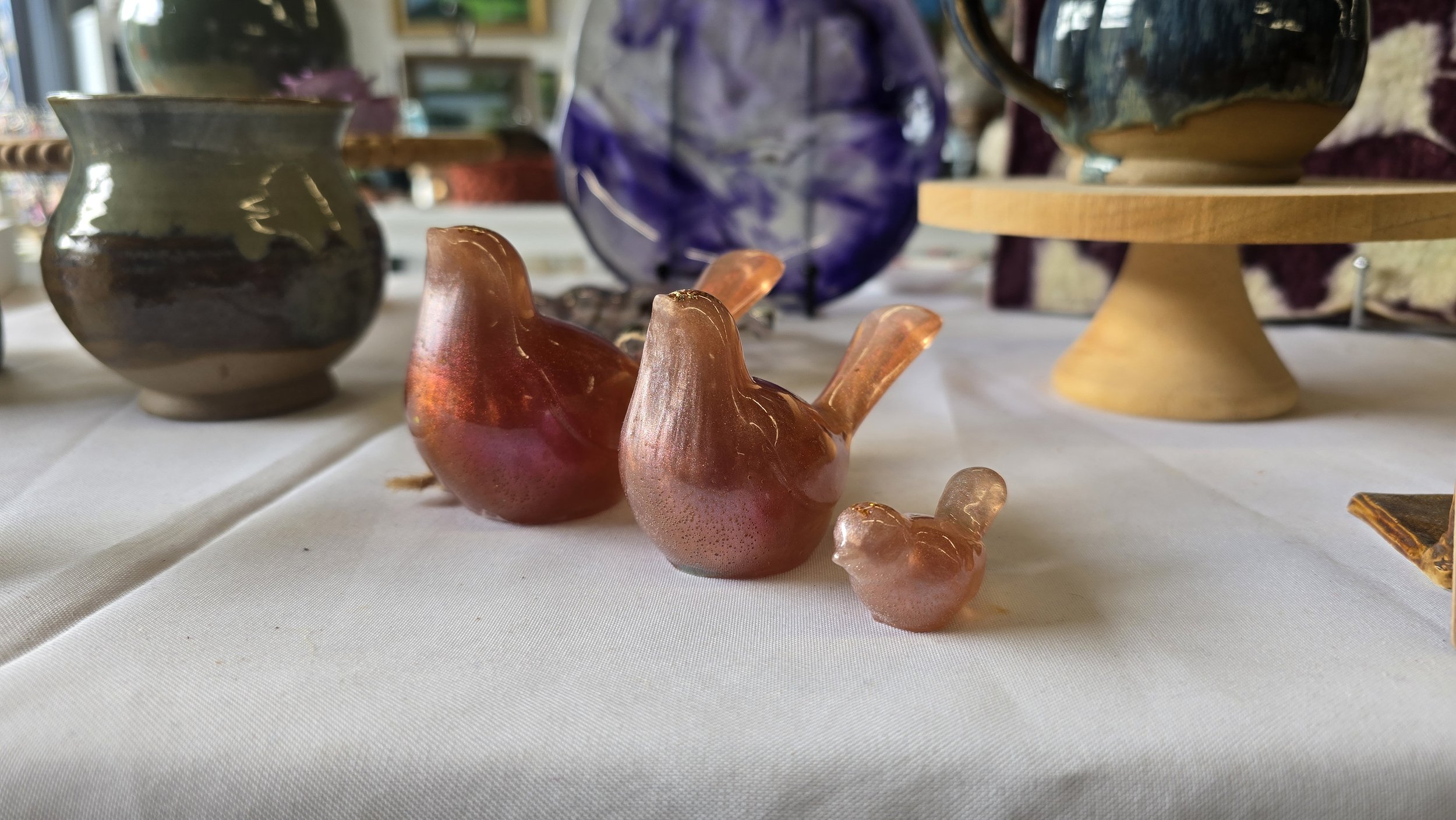 12/8 Resin Art Workshop - Birds