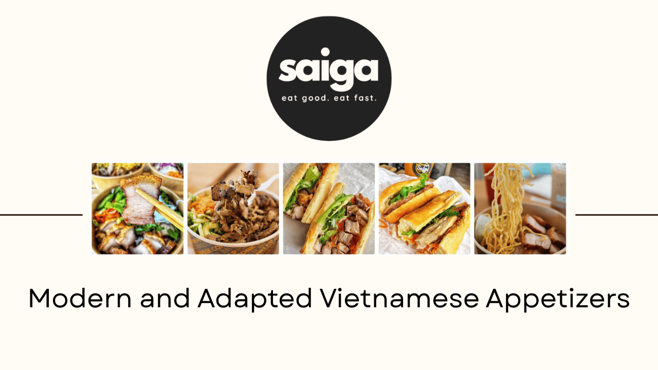 Modern and Adapted Vietnamese Appetizers