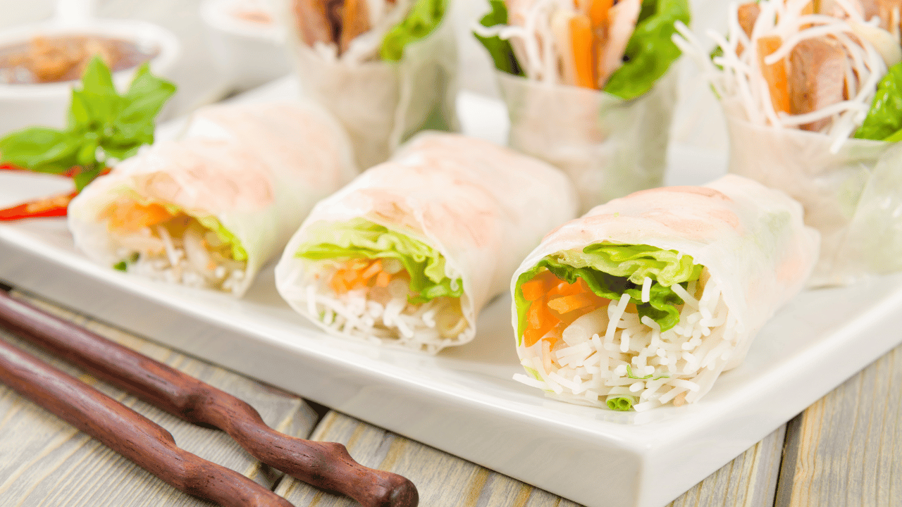 4. Goi Cuon – Fresh Vietnamese Spring Rolls