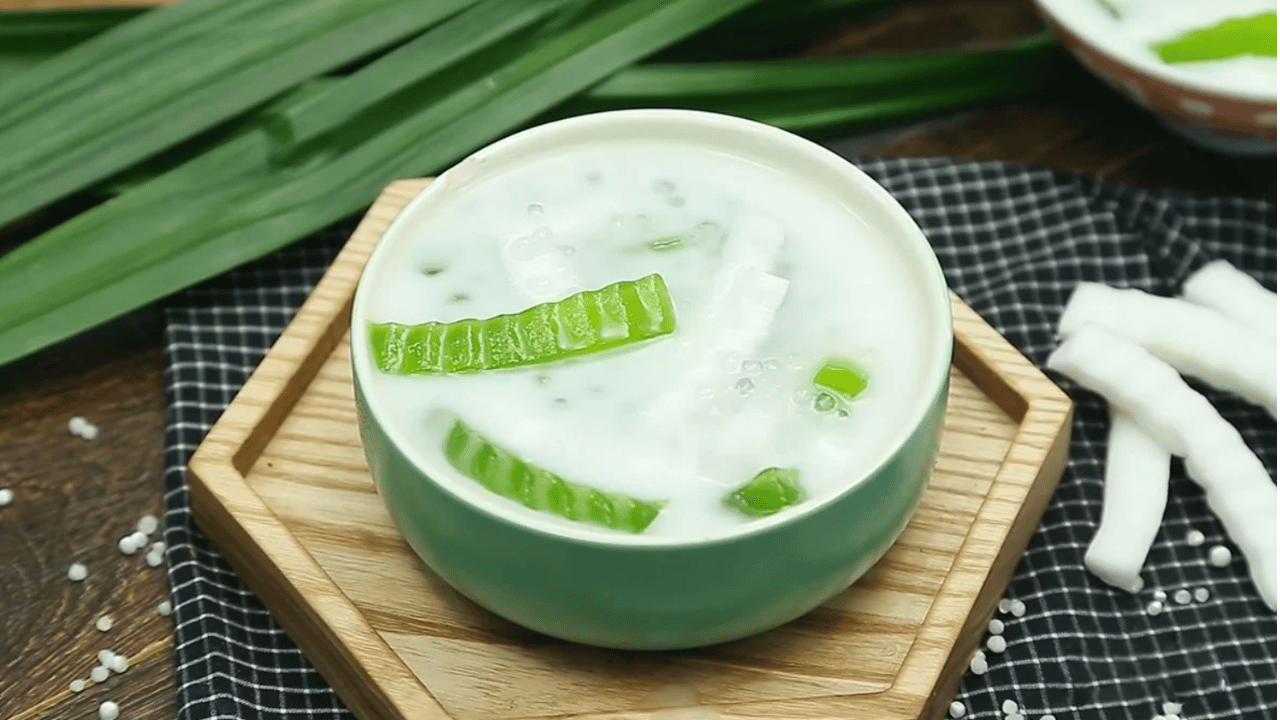Coconut Jelly Vietnamese in Modern Cuisine