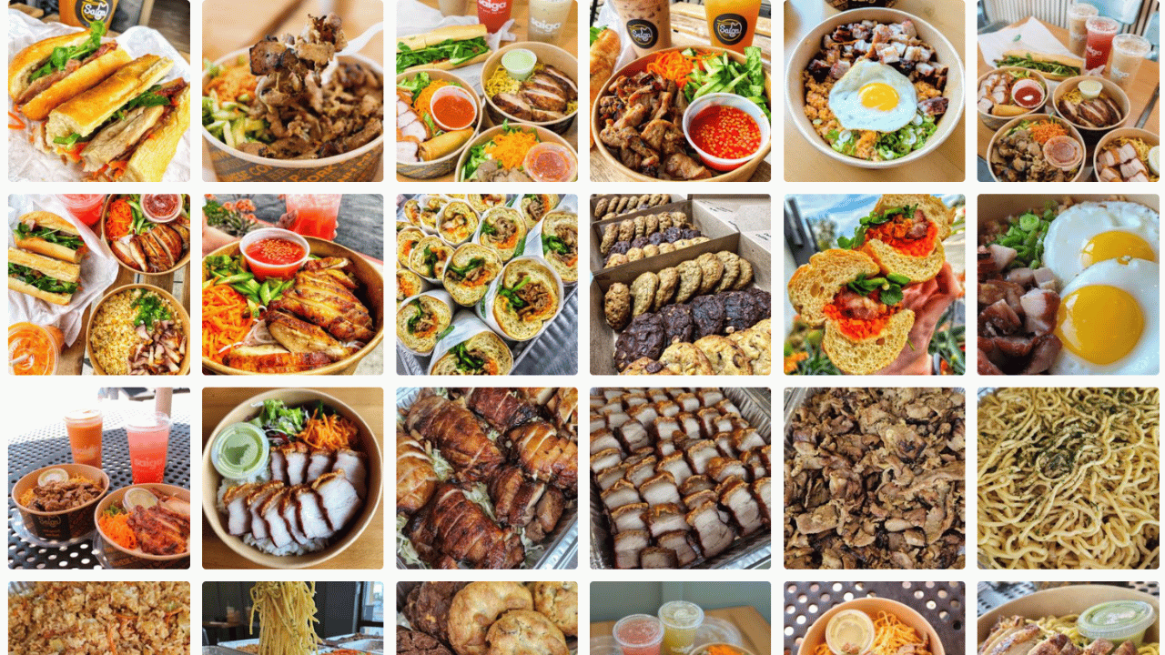 Popular Saiga Eatery Wedding Catering Menu Items